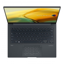 Ноутбук ASUS Zenbook 14X UX3404VA-M9024WS 14.5" 2.8K OLED, Intel i7-13700H, 16GB, F1TB, UMA, Win11, Сірий 90NB1081-M00180