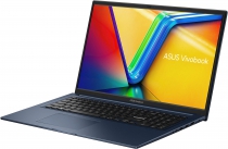 Ноутбук ASUS Vivobook 17 X1704ZA-AU375 15.6" FHD IPS, Intel i7-1255U, 16GB, F1TB, UMA, noOS, Голубой 90NB10F2-M00EZ0