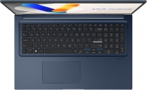 Ноутбук ASUS Vivobook 17 X1704ZA-AU375 15.6" FHD IPS, Intel i7-1255U, 16GB, F1TB, UMA, noOS, Голубой 90NB10F2-M00EZ0