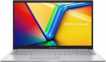 Ноутбук ASUS Vivobook 15 X1504VA-BQ500 15.6" FHD IPS, Intel i3-1315U, 16GB, F512GB, UMA, noOS, Серебристый 90NB10J2-M00PJ0