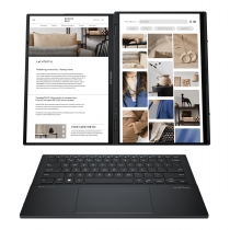 Ноутбук ASUS Zenbook Duo UX8406MA-PZ044W 14" 3K OLED, Intel Ultra 7 155H, 16GB, F1TB, UMA, Win11, Серый 90NB12U1-M001L0