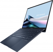 Ноутбук ASUS Zenbook S 13 UX5304MA-NQ008X 13.3" 3K OLED, Intel Ultra 7 155U, 32GB, F1TB, UMA, Win11P, Голубой 90NB12V3-M00280