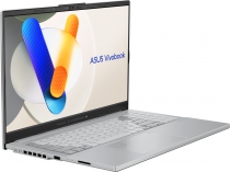 Ноутбук ASUS Vivobook Pro 15 N6506MV-MA022 15.6" 3K OLED, Intel Ultra 7 155H, 16GB, F1TB, NVD4060-8, NoOS, Серебристый 90NB12Y2-M000Z0