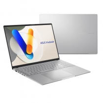 Ноутбук ASUS Vivobook S 16 M5606UA-MX025 16" 3.2K OLED, AMD R9-8945HS, 32GB, F1TB, UMA, NoOS, Серебристый 90NB1483-M00110