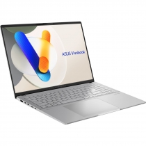 Ноутбук ASUS Vivobook S 16 M5606UA-MX025 16" 3.2K OLED, AMD R9-8945HS, 32GB, F1TB, UMA, NoOS, Серебристый 90NB1483-M00110