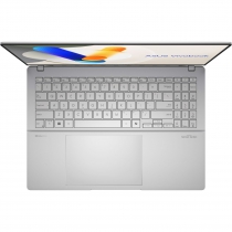 Ноутбук ASUS Vivobook S 16 M5606UA-MX025 16" 3.2K OLED, AMD R9-8945HS, 32GB, F1TB, UMA, NoOS, Серебристый 90NB1483-M00110