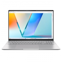 Ноутбук ASUS Vivobook S 16 M5606UA-MX027 16" 3.2K OLED, AMD R7-8845HS, 32GB, F1TB, UMA, NoOS, Серебристый 90NB1483-M00130