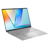 Ноутбук ASUS Vivobook S 16 M5606UA-MX027 16" 3.2K OLED, AMD R7-8845HS, 32GB, F1TB, UMA, NoOS, Серебристый 90NB1483-M00130