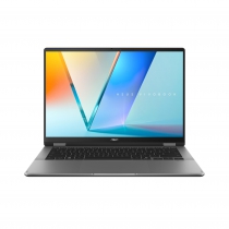 Ноутбук ASUS Vivobook Flip 14 TP3407SA-QL011W 14&quot; WUXGA OLED, Intel Ultra 5 226V, 16GB, F512GB, UMA, Win11, Серый 90NB14Y1-M000E0
