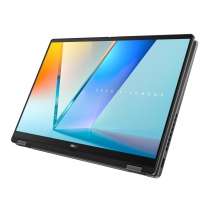Ноутбук ASUS Vivobook Flip 14 TP3407SA-QL011W 14&quot; WUXGA OLED, Intel Ultra 5 226V, 16GB, F512GB, UMA, Win11, Серый 90NB14Y1-M000E0