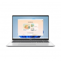 Ноутбук ASUS Vivobook 16 X1607CA-MB059 16" WUXGA IPS, Intel Ultra 5 225H, 16GB, F512GB, UMA, noOS, Серебристый 90NB15A2-M00670