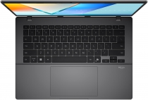 Ноутбук ASUS Vivobook S 14 S3407QA-KP003W 14&quot; 2.5K IPS, Snapdragon X1 26 100, 16GB, F512GB, UMA, Win11, Серый 90NB16B2-M000R0