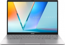Ноутбук ASUS Vivobook S 14 M3407HA-SF079 14" WUXGA OLED, AMD R5-220, 16GB, F512GB, UMA, NoOS, Сріблястий 90NB16E2-M00700