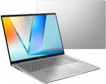 Ноутбук ASUS Vivobook S 16 M3607HA-RP012 16&quot; WUXGA IPS, AMD R5-220, 16GB, F512GB, UMA, NoOS, Серебристый 90NB16F2-M000L0