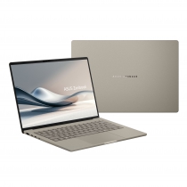 Ноутбук ASUS Zenbook A14 UX3407RA-QD906W 14" WUXGA OLED, Snapdragon X Elite X1E 78 100, 32GB, F1TB, UMA, Win11, Бежевый 90NB16G1-M000R0