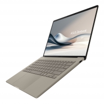 Ноутбук ASUS Zenbook A14 UX3407RA-QD906W 14" WUXGA OLED, Snapdragon X Elite X1E 78 100, 32GB, F1TB, UMA, Win11, Бежевый 90NB16G1-M000R0
