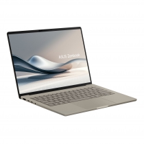 Ноутбук ASUS Zenbook A14 UX3407RA-QD906W 14" WUXGA OLED, Snapdragon X Elite X1E 78 100, 32GB, F1TB, UMA, Win11, Бежевый 90NB16G1-M000R0