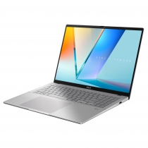 Ноутбук ASUS Vivobook S 16 S3607CA-RP008 16&quot; WUXGA IPS, Intel Ultra 7 255H, 16GB, F1TB, UMA, NoOS, Серебристый 90NB16I1-M00090
