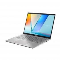 Ноутбук ASUS Vivobook S 14 S3407CA-LY009 14&quot; WUXGA IPS, Intel Ultra 7 255H, 16GB, F1TB, UMA, NoOS, Серый 90NB16J2-M000C0