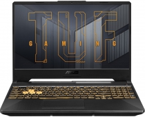 Ноутбук ASUS TUF Gaming F15 FX506LHB-HN324 15.6" FHD, Intel i5-10300H, 16GB, F512GB, NVD1650-4, NoOS, Черный 90NR03U2-M008H0