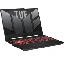 Ноутбук ASUS TUF A15 FA507NUR-LP052 15.6" FHD IPS, AMD R7-7435HS, 16GB, F512GB, NVD4050-6, NoOS, Серый 90NR0JP8-M004R0