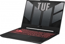 Ноутбук ASUS TUF A15 FA507NUR-LP093 15.6" FHD IPS, AMD R7-7435HS, 16GB, F512GB, NVD4050-6, NoOS, Серый 90NR0JP8-M005N0