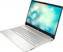 Ноутбук HP 15s-fq5034ua 15.6" FHD IPS AG, Intel i5-1235U, 16GB, F512GB, UMA, DOS, золотистий 91L37EA
