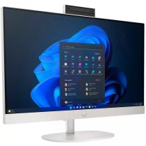 Комп&#39;ютер персональний моноблок HP 245-G10 23.8" FHD IPS AG, AMD R5-7520U, 16GB, F512GB, UMA, WiFi, кл+м, 3р, Win11P, білий 936K4EA