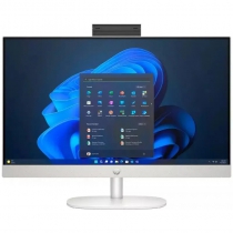 Комп&#39;ютер персональний моноблок HP 245-G10 23.8" FHD IPS AG, AMD R5-7520U, 16GB, F512GB, UMA, WiFi, кл+м, 3р, Win11P, білий 936K4EA