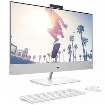 ПК Моноблок HP Pavilion 27" FHD IPS Touch, Intel i5-13400T, 16GB, F1TB, NVD3050-4, WiFi, кл+м, DOS, белый 95Z25EA