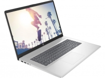 Ноутбук HP 17-cn3025ua 17.3" FHD IPS AG,Intel i3-N305, 8GB, F512GB, UMA, DOS, сріблястий 9H8Q9EA