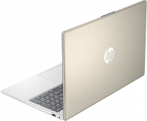 Ноутбук HP 15-fd0088ua 15.6" FHD IPS AG, Intel N100, 8GB, F512GB, UMA, DOS, золотистий 9H8T7EA