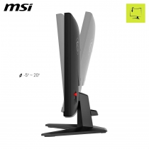 Монитор MSI 23.8" MAG 242F HDMI, DP, Audio, IPS, 200Hz, 0.5ms, sRGB 115%, FreeSync 9S6-3BC51T-001
