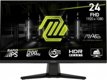 Монітор MSI 23.8" MAG 242F HDMI, DP, Audio, IPS, 200Hz, 0.5ms, sRGB 115%, FreeSync 9S6-3BC51T-007