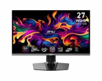 Монітор MSI 26.5" MPG 271QRX-QD 2xHDMI, DP, USB-C, 2xUSB, Audio, OLED, 2560x1440, 360Hz, 0.03ms, DCI-P3 99%, AdaptiveSync, Pivot, HDR400 9S6-3CD79A-001