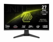Монітор MSI 27&quot; MAG 276CF-E20 2xHDMI, DP, Audio, VA, 200Hz, 0.5ms, sRGB 98%, CURVED, AdaptiveSync 9S6-3CE11M-032