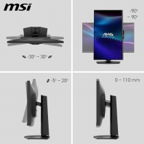 Монитор MSI 27" MAG 274QPF X30MV 2xHDMI, DP, Audio, miniLED, 2560x1440, 300Hz, 0.5ms, DCI-P3 97%, AdaptiveSync, Pivot, HDR1000 9S6-3CF09H-001