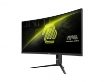 Монітор MSI 34" MAG 342CQR-E2 2xHDMI, DP, Audio, VA, 3440x1440, 21:9, 180Hz, 1ms, sRGB 119%, CURVED, FreeSync, HAS 9S6-3DB64H-068