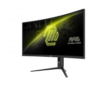 Монитор MSI 34" MAG 342CQR-E2 2xHDMI, DP, Audio, VA, 3440x1440, 21:9, 180Hz, 1ms, sRGB 119%, CURVED, FreeSync, HAS 9S6-3DB64H-083