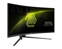 Монітор MSI 34&quot; MAG 345CQR 2xHDMI, DP, VA, 3440x1440, 21:9, 180Hz, 1ms, sRGB 120%, CURVED, FreeSync, HAS 9S6-3DD14H-021