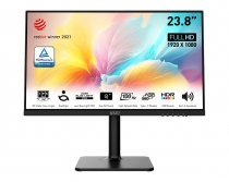 Монітор MSI 23.8" Modern MD2412P HDMI, USB-C, MM, IPS, 100Hz, 4ms, sRGB 114%, Pivot 9S6-3PA59H-060