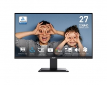 Монітор MSI 27" PRO MP273U 2xHDMI, DP, MM, IPS, 3840x2160, 4ms, sRGB 130%, AdaptiveSync 9S6-3PB4CH-208
