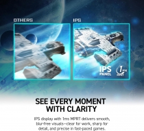 Монитор MSI 27" PRO MP273-E14A D-Sub, HDMI, DP, Audio, IPS, 144Hz, 1ms, sRGB 102%, FreeSync 9S6-3PB4CH-250