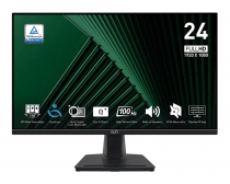 Монитор MSI 23.8" PRO MP245G D-Sub, HDMI, DP, MM, IPS, 100Hz, 1ms, sRGB 102%, AdaptiveSync 9S6-3PC1CM-004