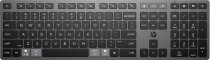 Клавиатура мембранная HP 720 Multi-Device Rechargeable, 109key, WL/BT, EN/UK, чорний 9T5B1AA