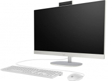 Комп&#39;ютер персональний моноблок HP All-in-One 27" FHD IPS AG, AMD R7-7730U, 16GB, F512GB, UMA, WiFi, кл+м, DOS, білий A1QX9EA