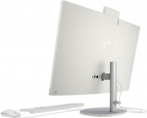 Комп&#39;ютер персональний моноблок HP All-in-One 27" FHD IPS AG, AMD R7-7730U, 16GB, F512GB, UMA, WiFi, кл+м, DOS, білий A1QX9EA