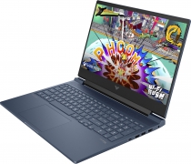 Ноутбук HP Victus 16-s1007ua 16.1" FHD IPS AG, AMD R7-8845HS, 16GB, F1024GB, NVD4050-6, DOS, синий A31WCEA