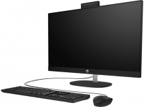 Комп&#39;ютер персональний моноблок HP All-in-One 27" FHD IPS AG, AMD R7-7730U, 16GB, F512GB, UMA, WiFi, кл+м, DOS, чорний A45DXEA