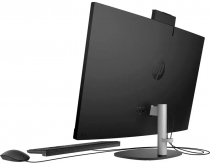 Комп&#39;ютер персональний моноблок HP All-in-One 27" FHD IPS AG, AMD R7-7730U, 16GB, F512GB, UMA, WiFi, кл+м, DOS, чорний A45DXEA